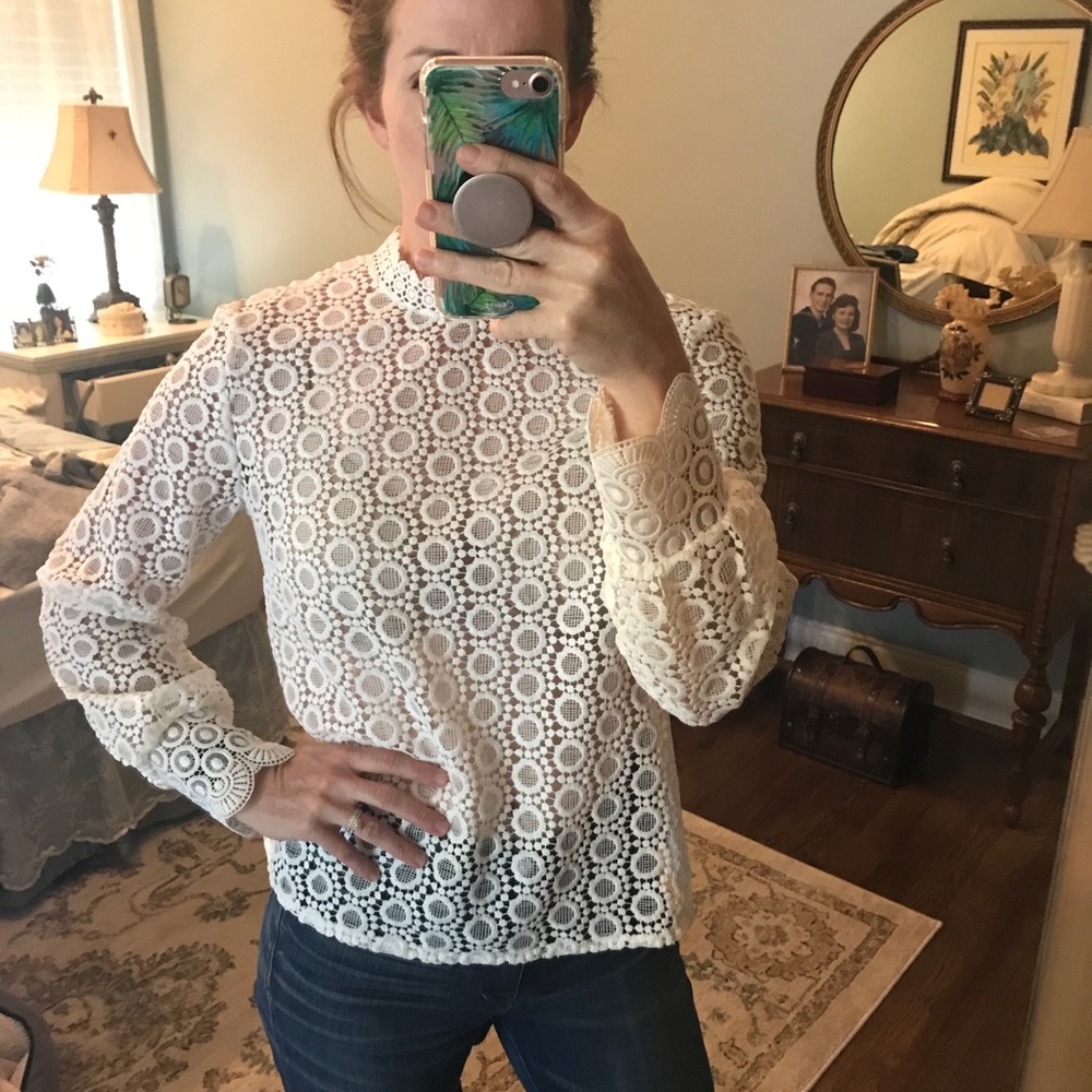 H&M lace top